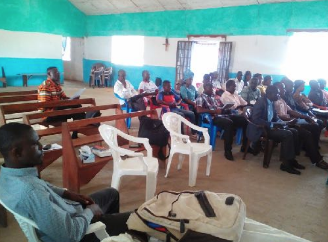 Sierra Leone preaching event.