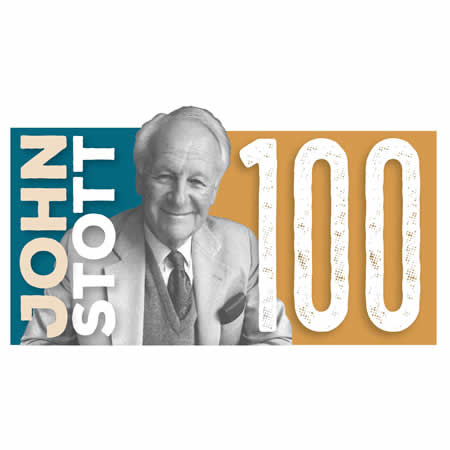John Stott 100 logo