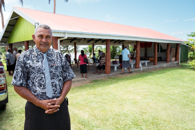 Steven Simpson in Fiji