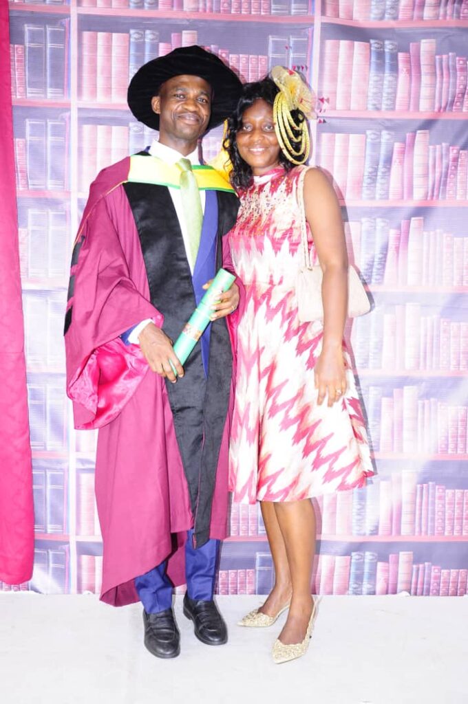 Samuel Sarkodie-Addo graduating