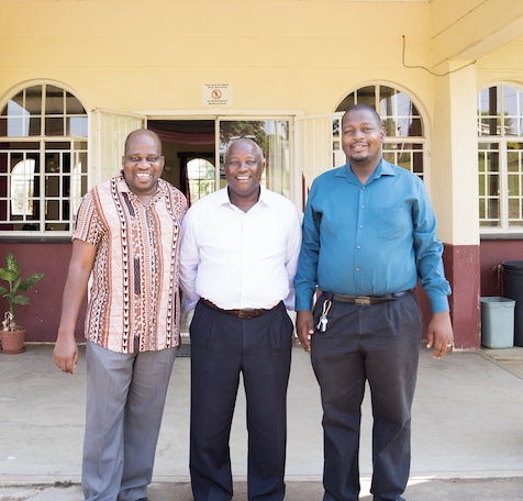 Johannes with Langham Preaching leadership team in Eswatini